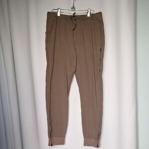 PrAna Men's Casual Brown Pullon Breathe Pants Jogger Size L
